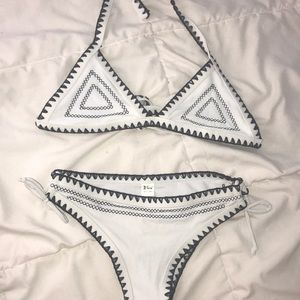 Matching bathing suit set